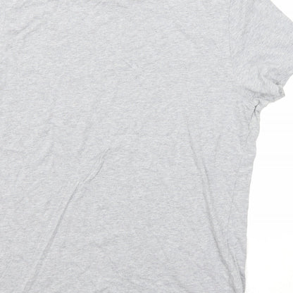 Womens UK Size L ASOS Grey Basic T-Shirt