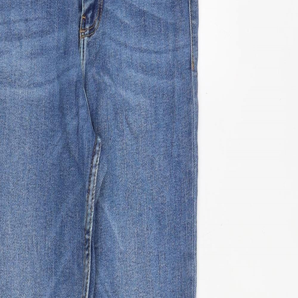 TRF Womens Blue Polyester Skinny Jeans Size 24 in Slim Zip