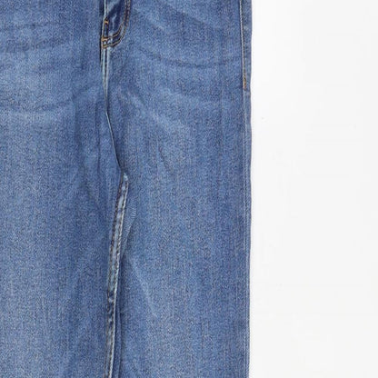 TRF Womens Blue Polyester Skinny Jeans Size 24 in Slim Zip