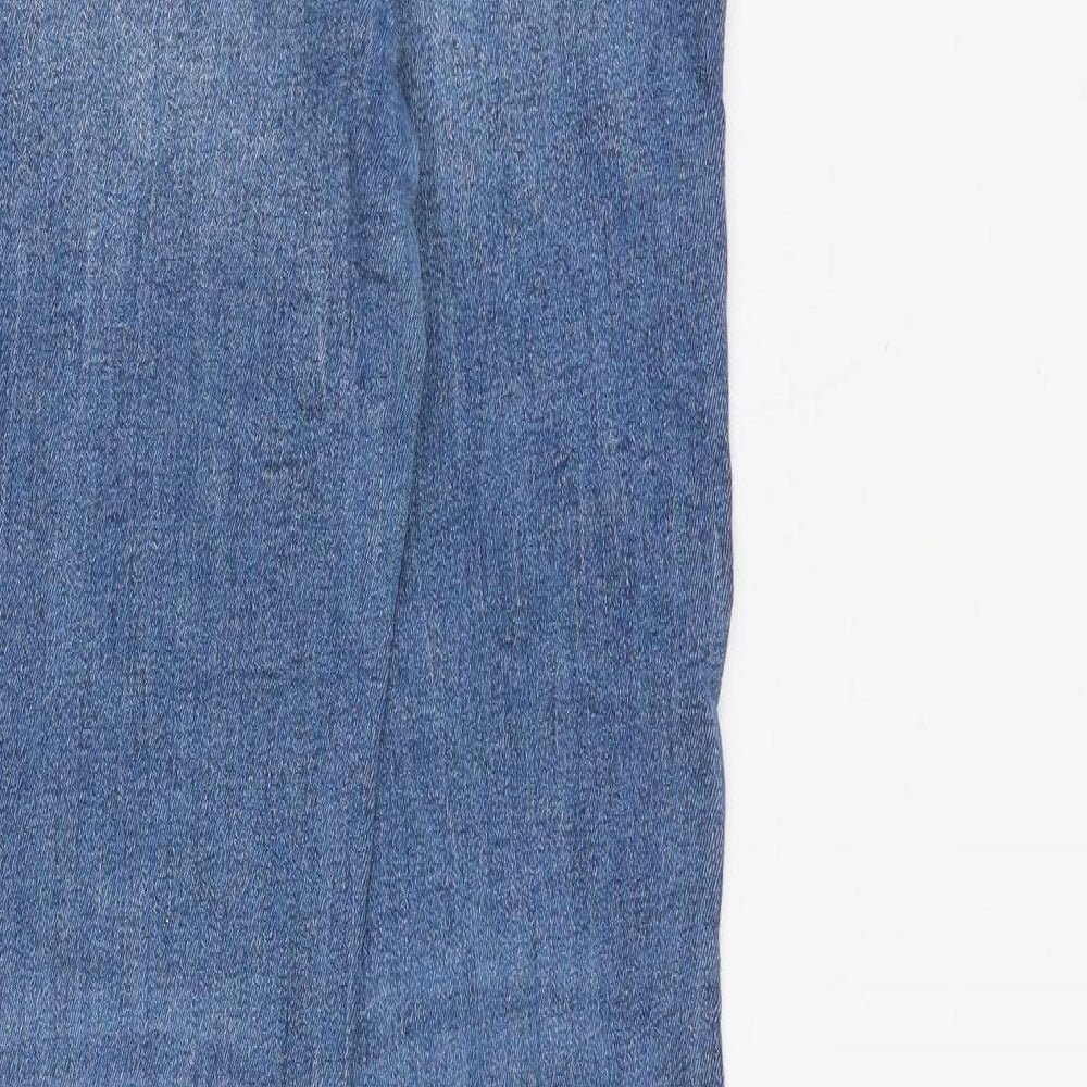 TRF Womens Blue Polyester Skinny Jeans Size 24 in Slim Zip