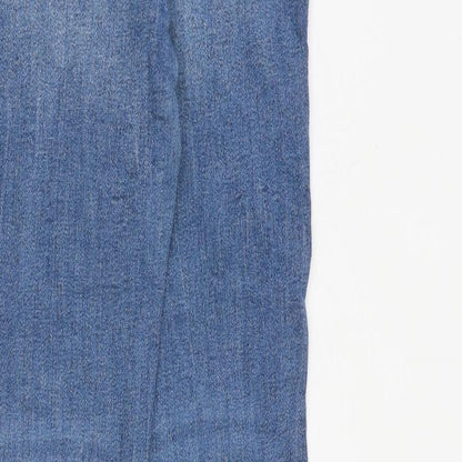 TRF Womens Blue Polyester Skinny Jeans Size 24 in Slim Zip