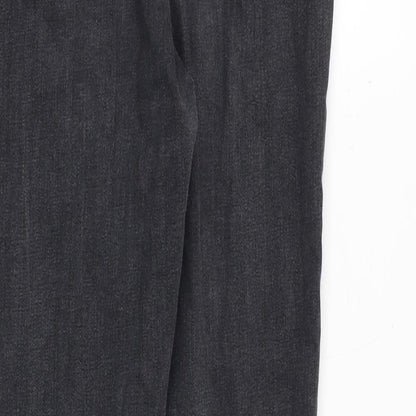 Womens UK Size 27 in H&M Regular Fit Skinny Grey Jeans