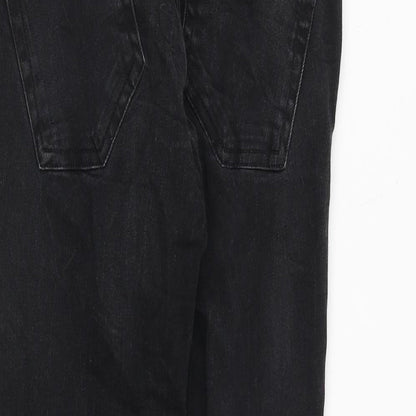 Blooming Marvellous Womens Black Cotton Skinny Jeans Size 10 Regular Zip