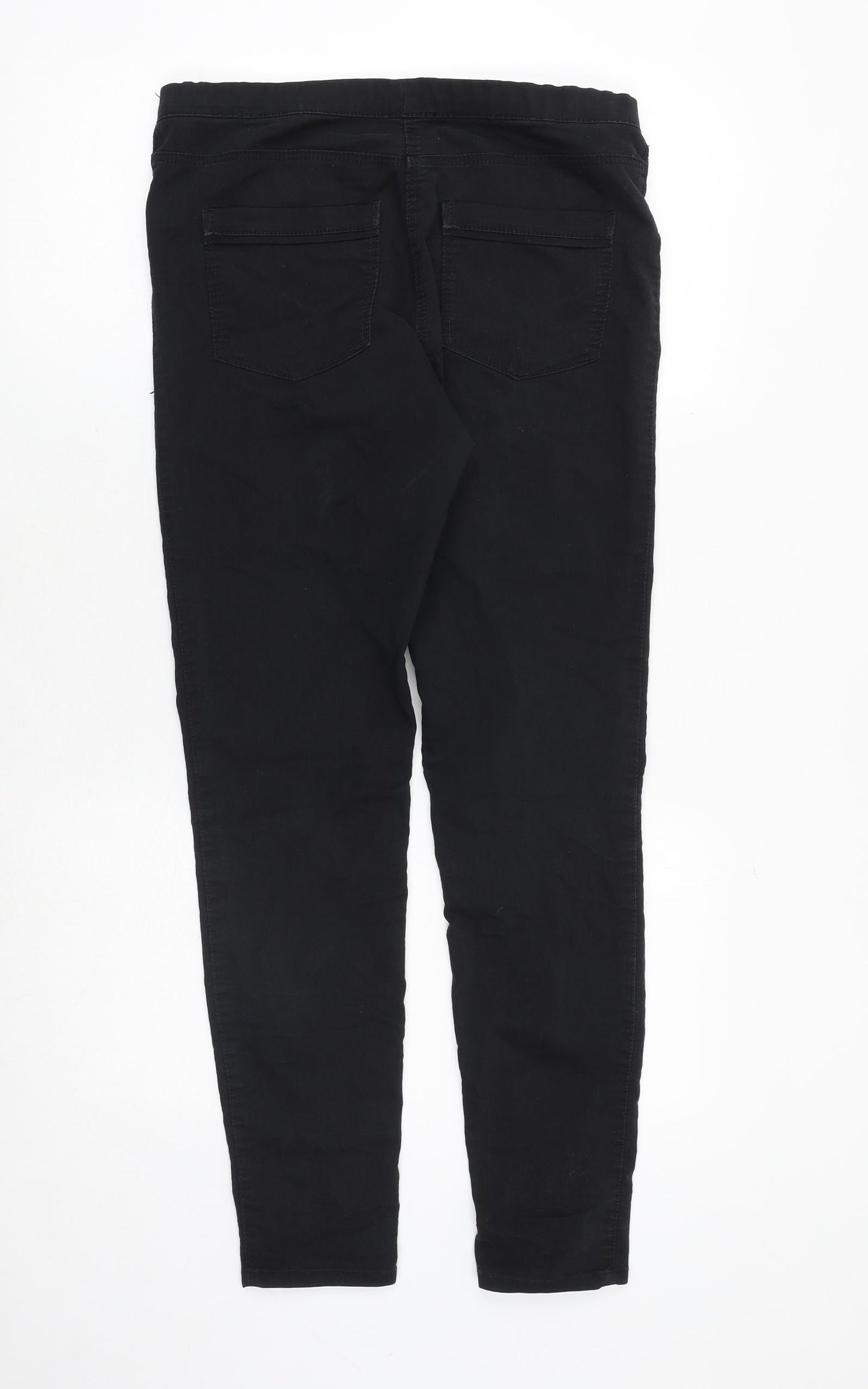 Womens UK Size 31 in H&M Regular Fit Skinny Black Jeans