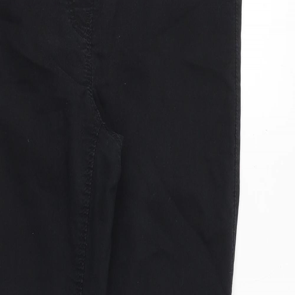 Womens UK Size 31 in H&M Regular Fit Skinny Black Jeans