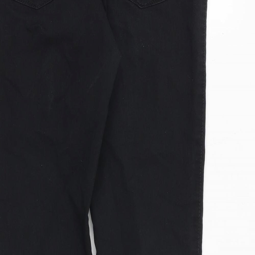 Womens UK Size 31 in H&M Regular Fit Skinny Black Jeans