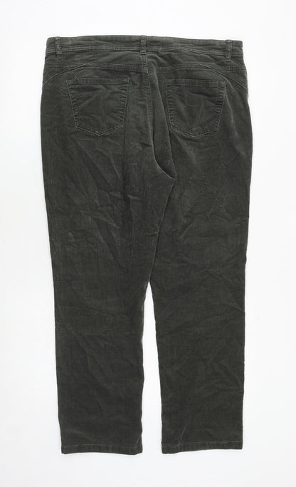 Womens UK Size 36 in Per Una Regular Fit  Green Trousers