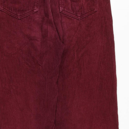 Womens UK Size 30 in BDG Regular Fit  Red Trousers