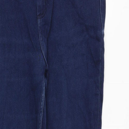 Per Una Womens Blue Polyester Skinny Jeans Size 34 in Regular Zip