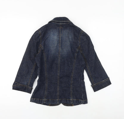 Womens UK Size 6 Marks and Spencer Blue Jacket