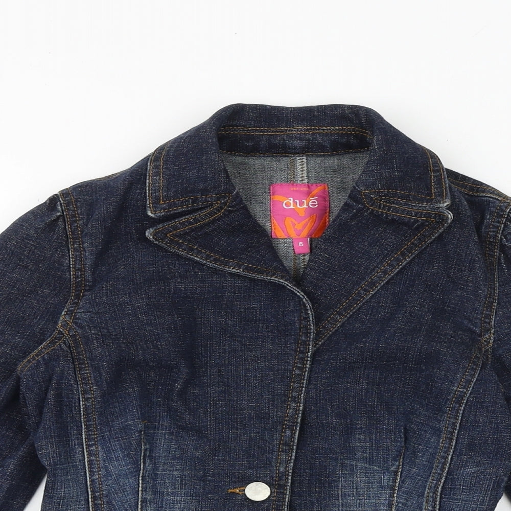 Womens UK Size 6 Marks and Spencer Blue Jacket