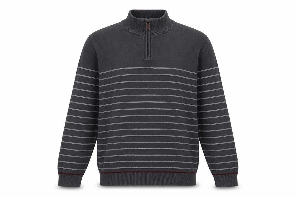 Mens UK Size L Kensington Grey Pullover Jumper