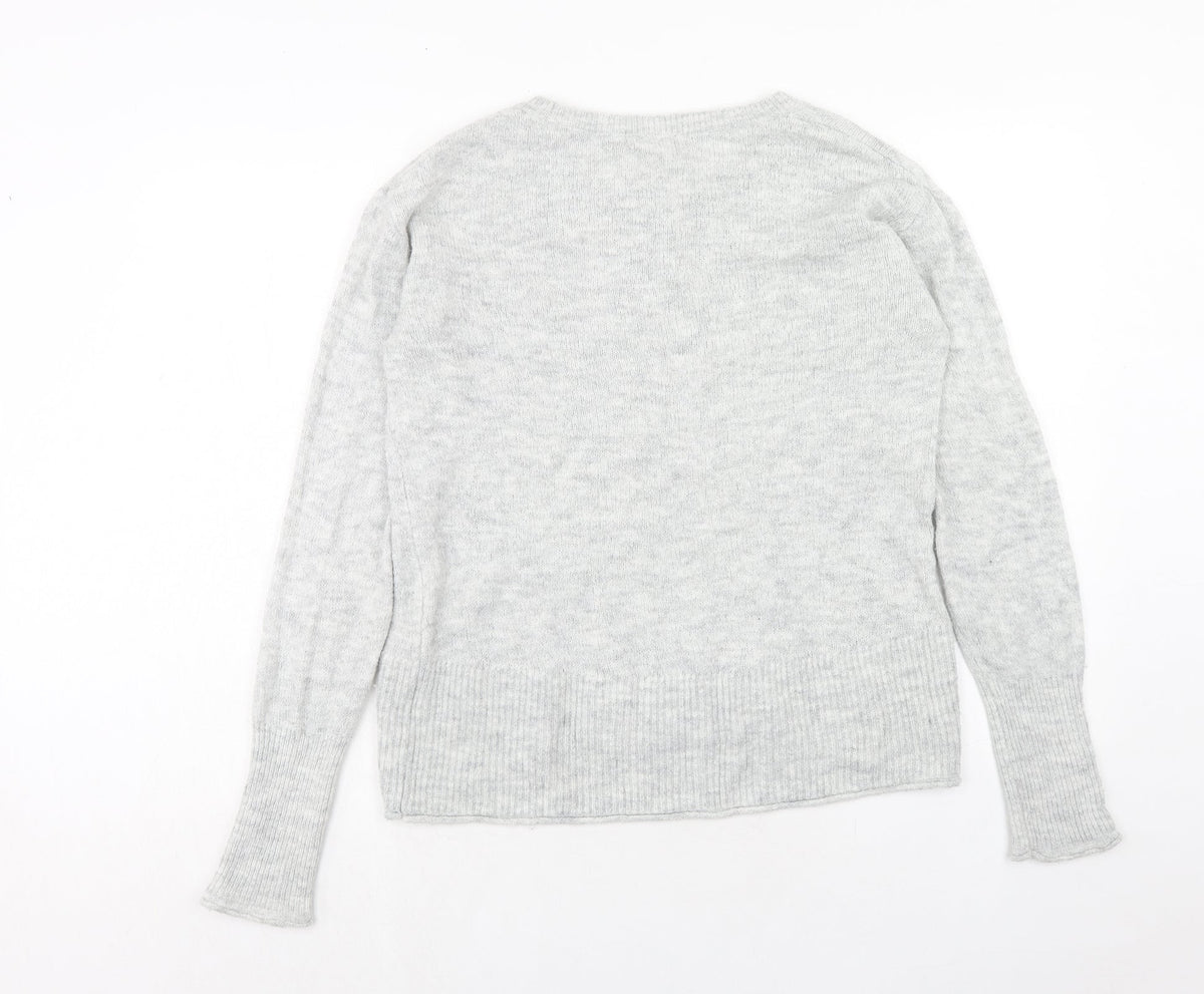 Womens UK Size M H&M Grey Pullover Jumper