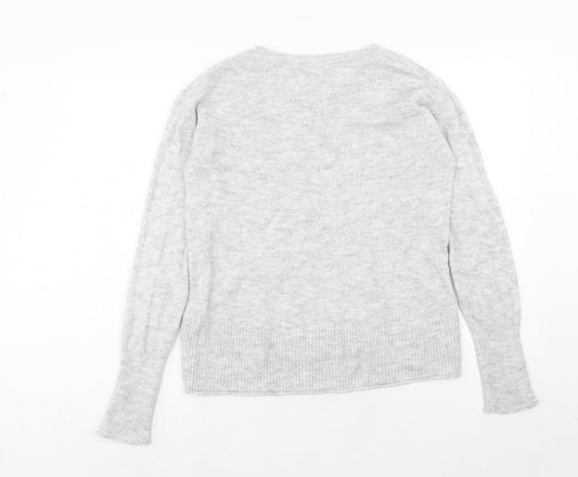 Womens UK Size M H&M Grey Pullover Jumper