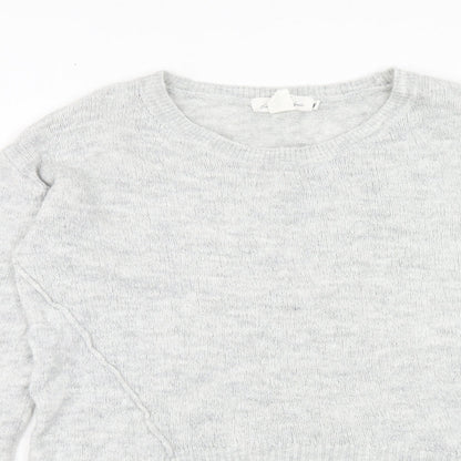 Womens UK Size M H&M Grey Pullover Jumper
