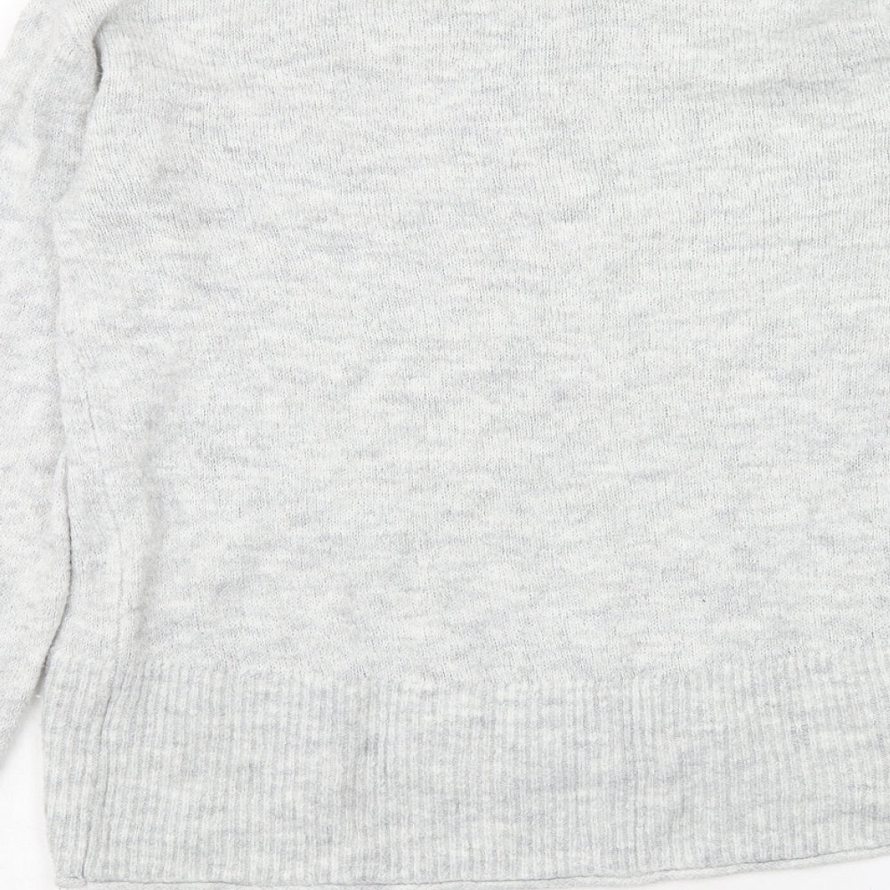 Womens UK Size M H&M Grey Pullover Jumper