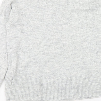 Womens UK Size M H&M Grey Pullover Jumper