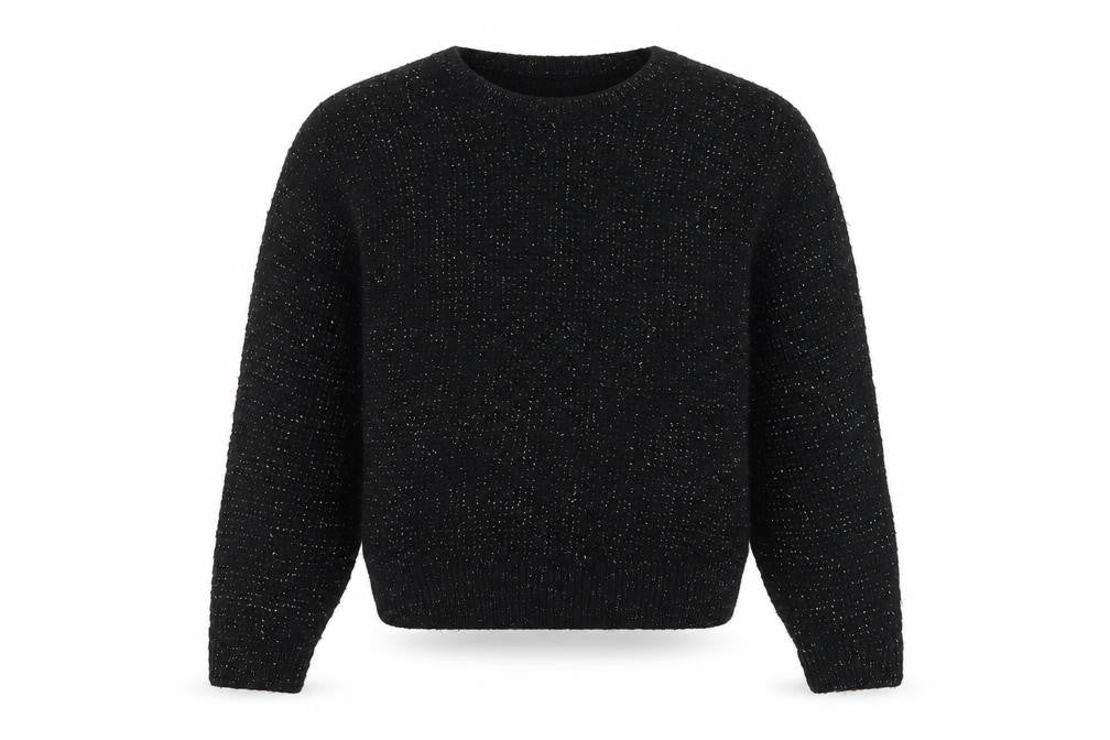 Womens UK Size S Cooperative Black Pullover Jumper