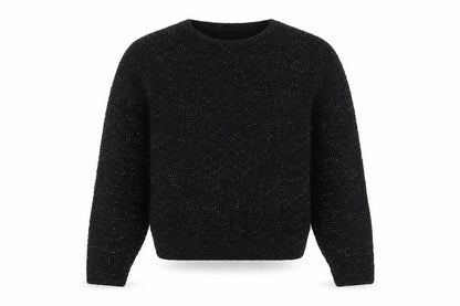 Womens UK Size S Cooperative Black Pullover Jumper