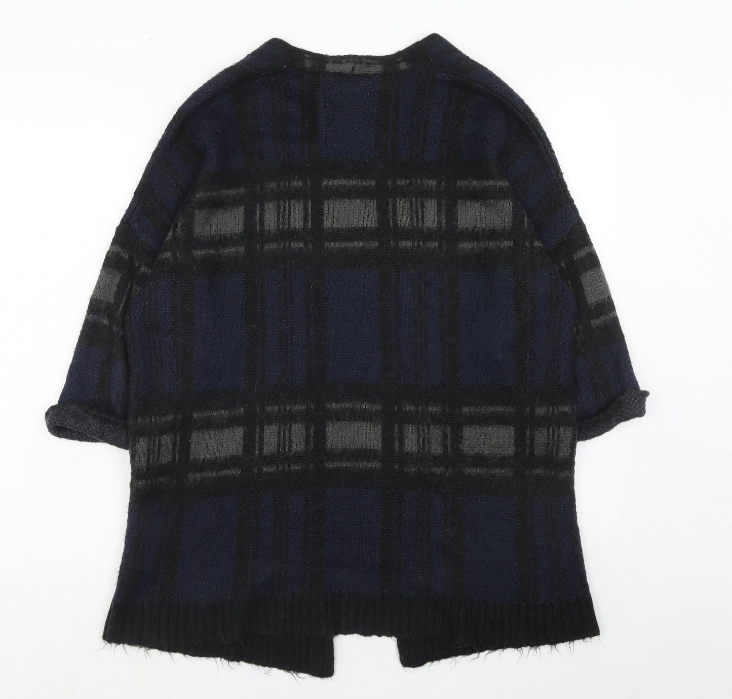 Womens UK Size 12 Warehouse Blue Cardigan Jumper