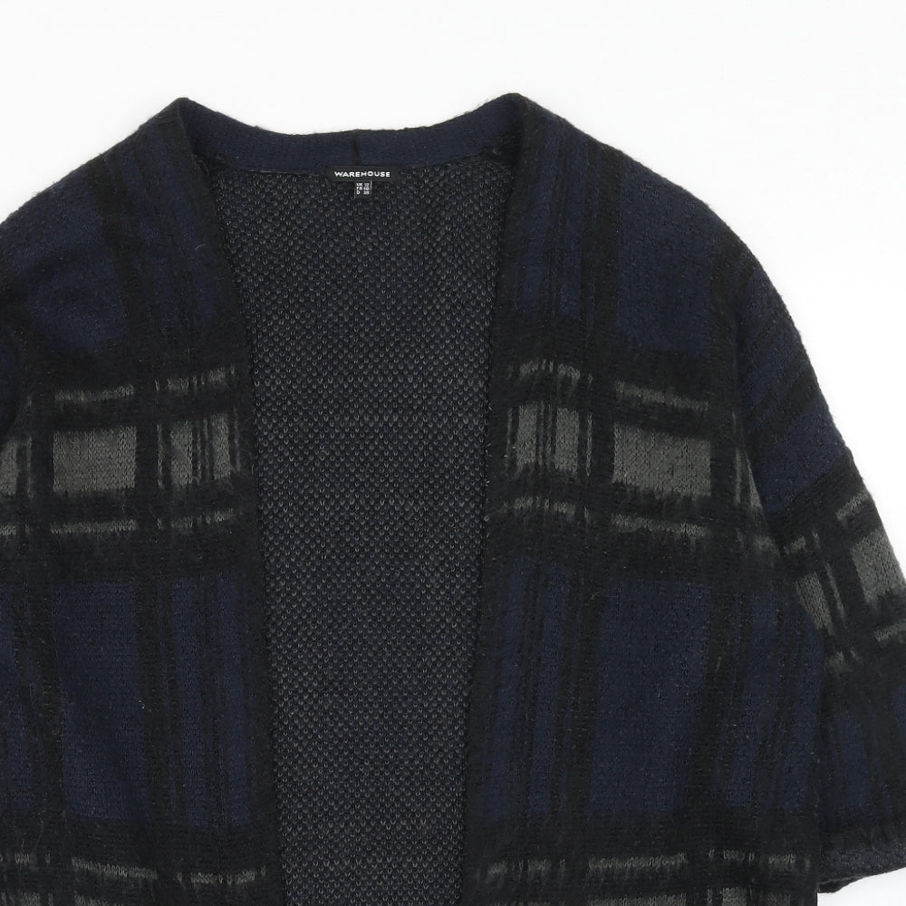 Womens UK Size 12 Warehouse Blue Cardigan Jumper
