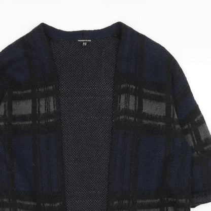 Womens UK Size 12 Warehouse Blue Cardigan Jumper