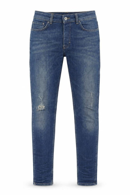 Mens UK Size 30 in Topman Regular Fit Skinny Blue Jeans