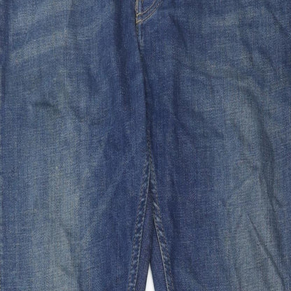 Mens UK Size 30 in Topman Regular Fit Skinny Blue Jeans