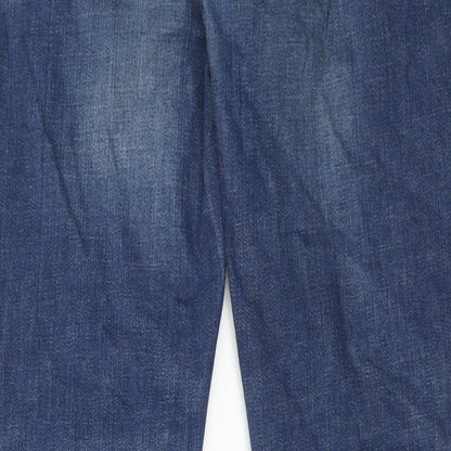 Mens UK Size 30 in Topman Regular Fit Skinny Blue Jeans