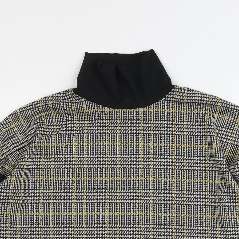 Womens UK Size 12 River Island Black Basic Blouse