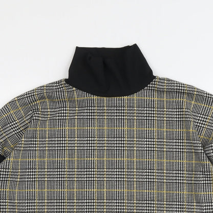 Womens UK Size 12 River Island Black Basic Blouse