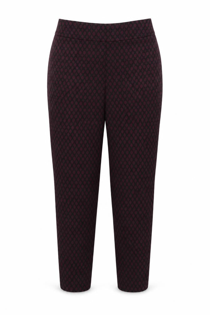 Womens UK Size 12 Phase Eight Regular Fit  Red Trousers
