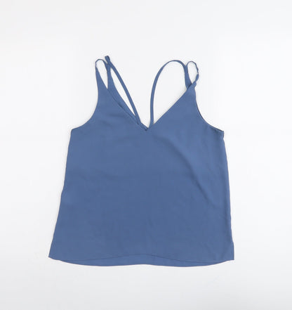 Womens UK Size 6 Topshop Blue Camisole Tank