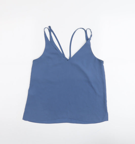 Womens UK Size 6 Topshop Blue Camisole Tank
