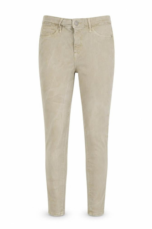 Womens UK Size 10 River Island Regular Fit Skinny Beige Jeans