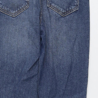 FOREVER 21 Womens Blue Cotton Skinny Jeans Size 29 in L24 in Regular Button