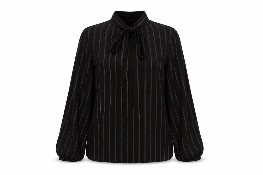 Womens UK Size 10 Marks and Spencer Black Basic Blouse