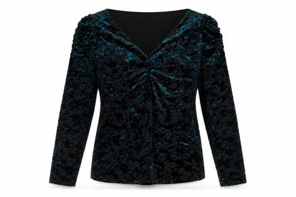 Womens UK Size M Monsoon Blue Basic Blouse