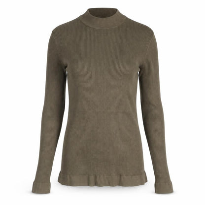 Womens UK Size L Zara Green Pullover Jumper