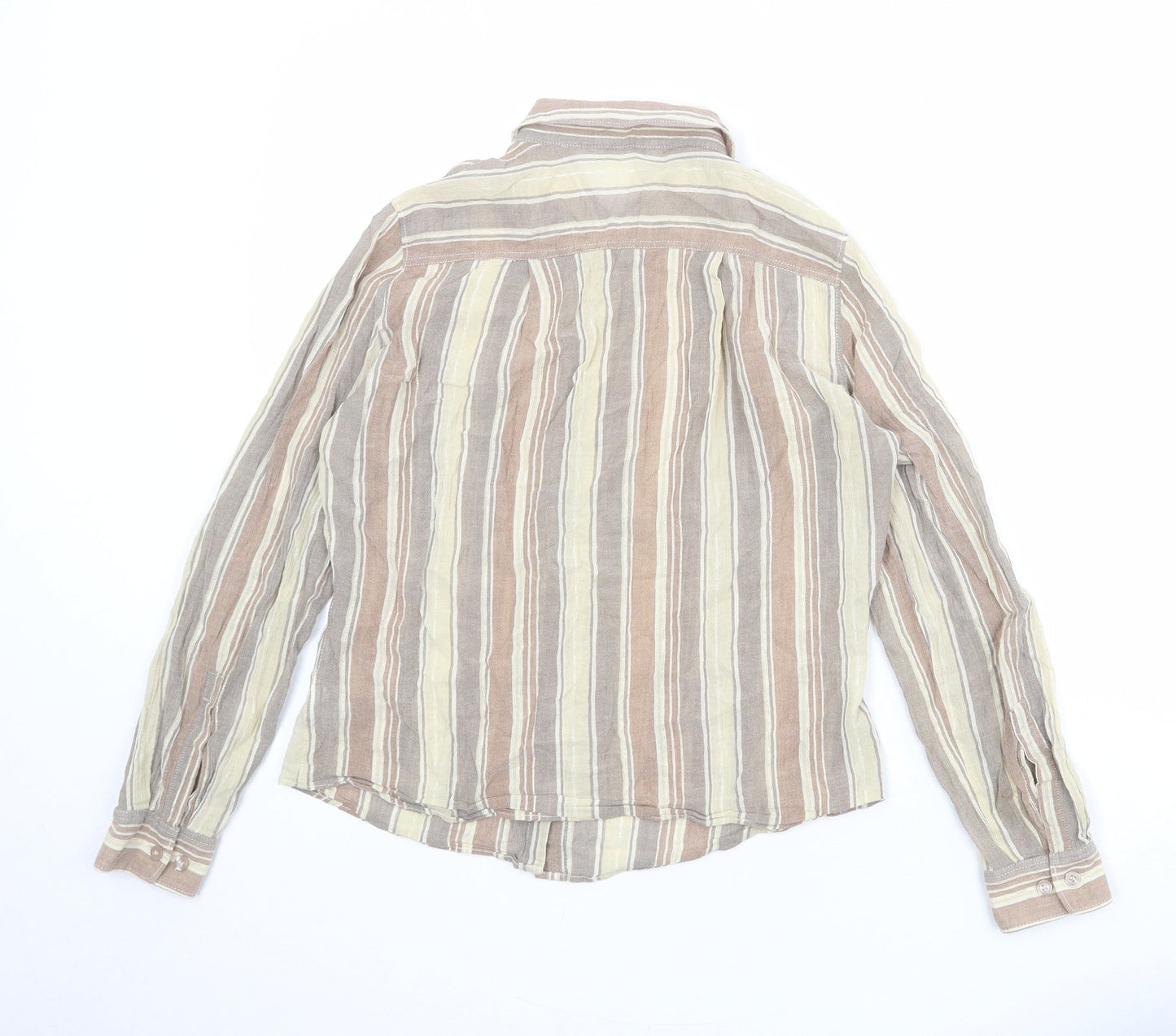 Womens UK Size 10 Marks and Spencer Multicoloured Basic Button-Up