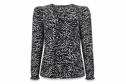 Womens UK Size 8 Marks and Spencer Black Basic Blouse