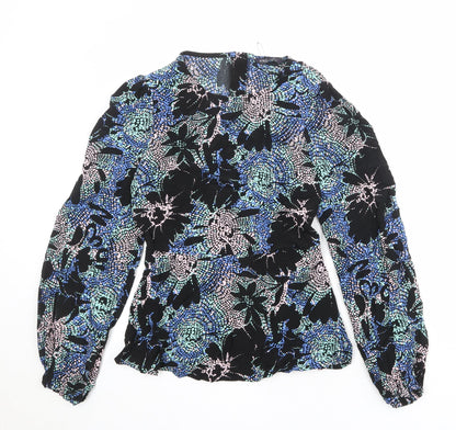 Womens UK Size 6 Marks and Spencer Multicoloured Basic Blouse