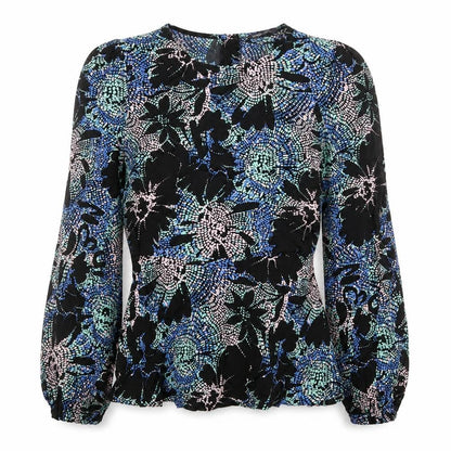 Womens UK Size 6 Marks and Spencer Multicoloured Basic Blouse