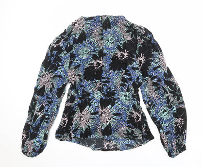 Womens UK Size 6 Marks and Spencer Multicoloured Basic Blouse