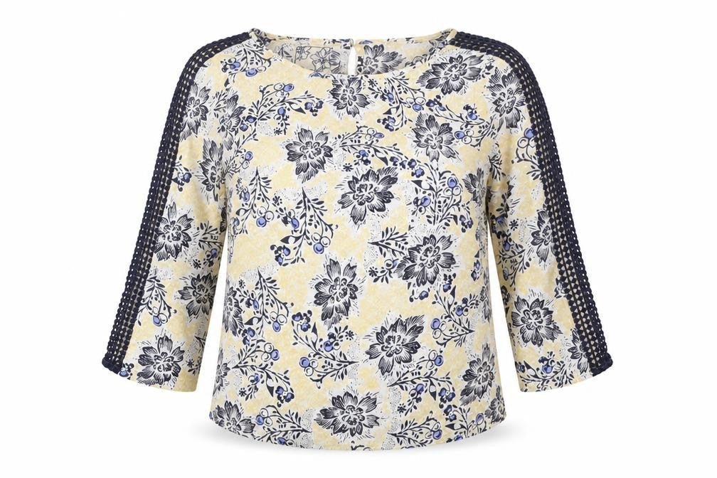 Womens UK Size 10 M&Co Multicoloured Basic Blouse