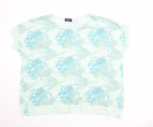 Womens UK Size 12 Klass Multicoloured Basic T-Shirt
