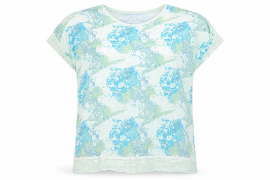 Womens UK Size 12 Klass Multicoloured Basic T-Shirt