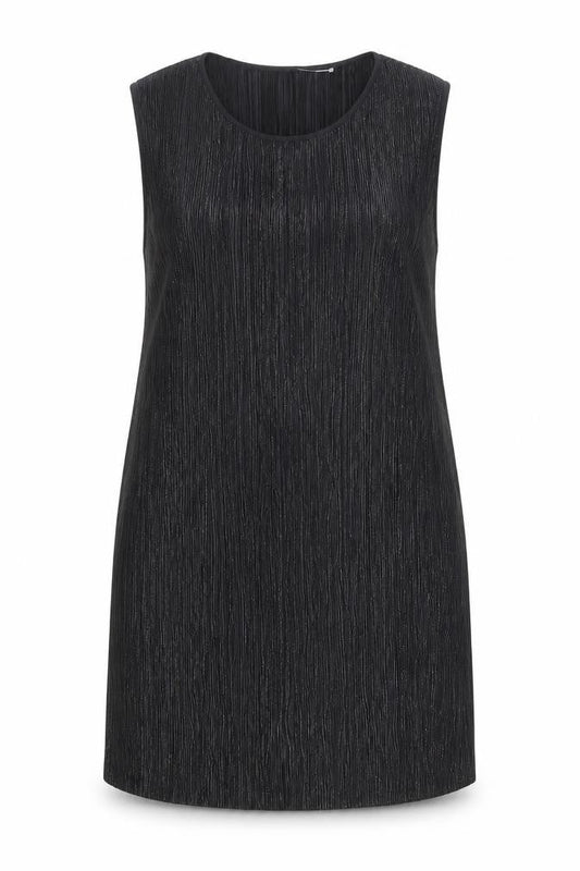 Front view of Principles women’s black polyester a-line, size UK 14, round neck pullover