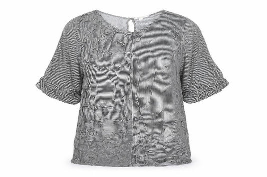 Womens UK Size S Esprit Black Basic Blouse