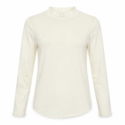 Womens UK Size 12 Marks and Spencer Ivory Basic T-Shirt